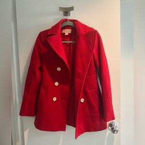 Michael Kors Red Coat